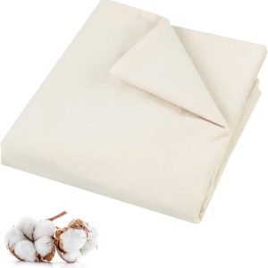 PEASUG 100% Cotton Muslin Fabric, 63 Inch X 2 Yards