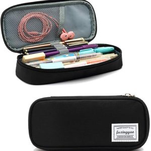 FUXINGYAO Pencil Case, Multi- Slot Pencil Pouch