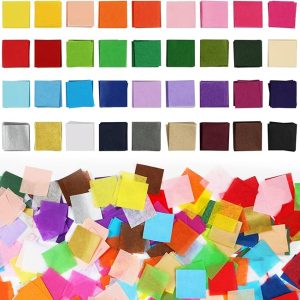 Simetufy 5400 Pcs 1 Inch Tissue Paper Squares