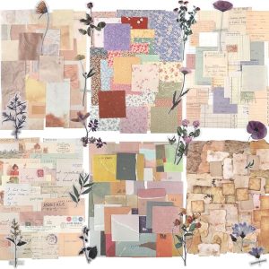 445 PCS Vintage Scrapbook Paper Journaling Scrapbooking