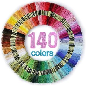 Embroidery Thread Floss 140 Colors
