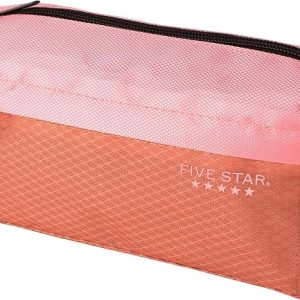 Five Star Pencil Pouch, Pen Case, 9-Pocket Zipper Pouch